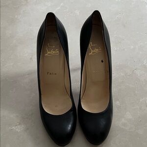 Christian Louboutin Black Heels size 40.5